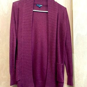 Fashion Nova maroon cardigan